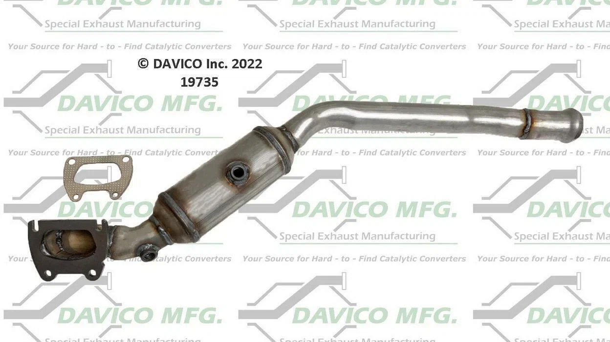2011-2012 Dodge Durango Catalytic Converter19735